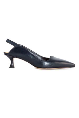 Slingback in pelle blu MARA BINI | S158BLU